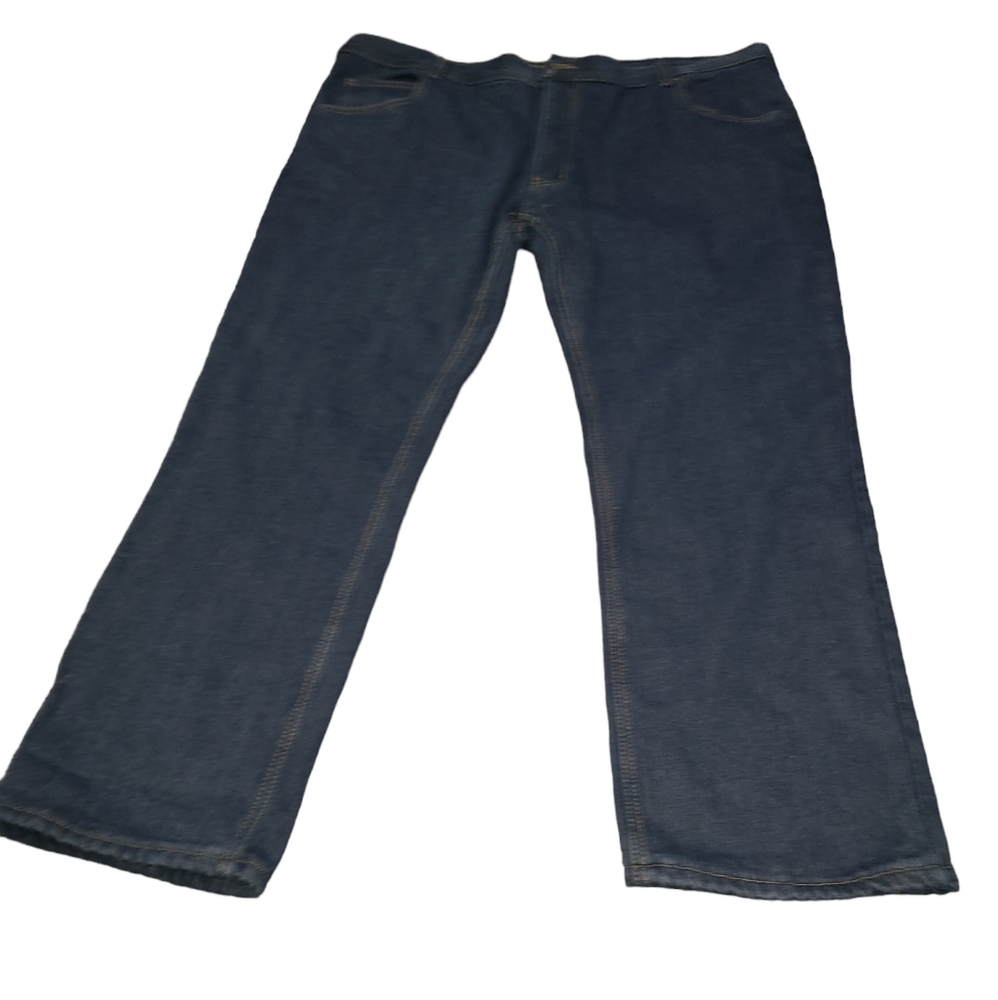 NWT Mens Key Jeans Performance Comfort Flannel Lined 5 Pocket Size 44x32